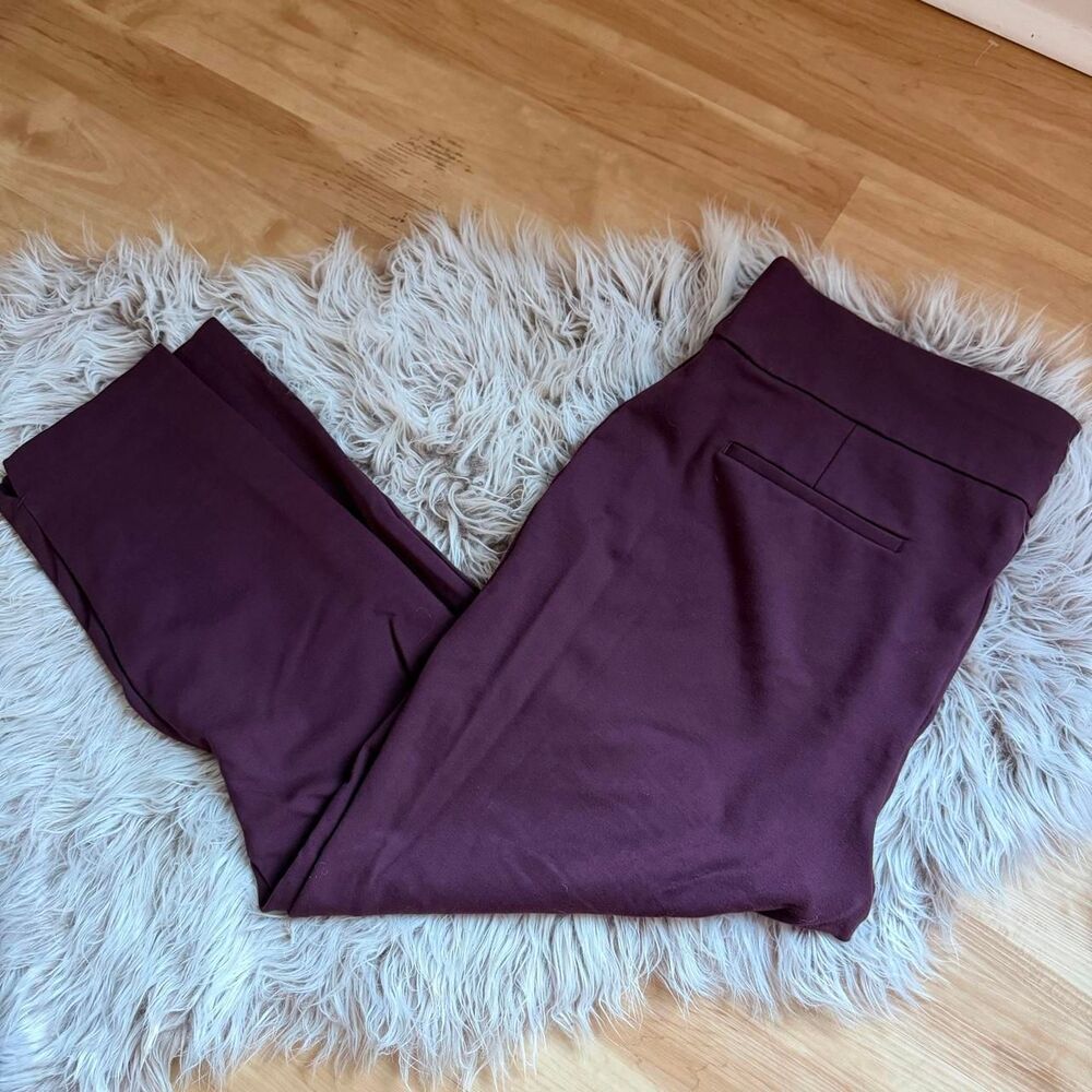 Express Women's Burgundy Trousers size XXL
